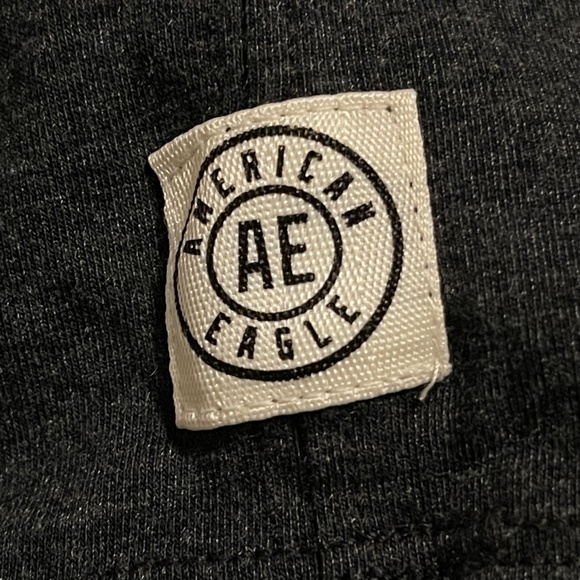 American Eagle Outfitters Men's Short Sleeve T-Shirt Size L Dark Gray - Picture 5 of 6